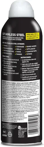 Vista 2 de CLR CSS-12 limpiador de acero inoxidable, aerosol de 12 oz, 12 onza, 1