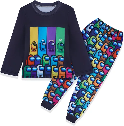 Marcobey Boys Game 2Pcs Shirt Pants Costume Set Kids Outfits Clothes Birthday Party Gift