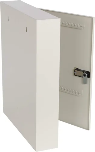 Vista 30 de KYODOLED Gabinete con cerradura para llaves, caja de almacenamiento de 40 llaves con código, soporte de pared para llaves con cerradura