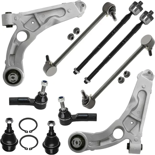 Vista 236 de Detroit Axle - Kit de suspensión de 10 piezas para Nissan Frontier Xterra Pathfinder 2005-2012, 4 brazos de control superiores inferiores