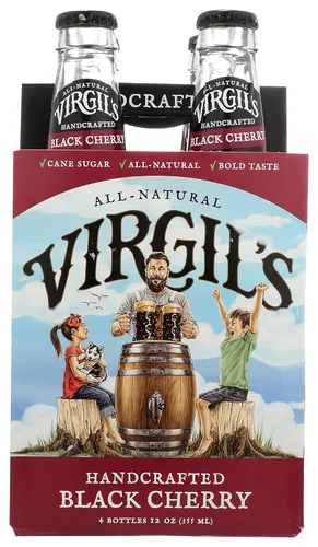 Vista 2 de VIRGILS Black Cherry Cream Soda, 12 FZ