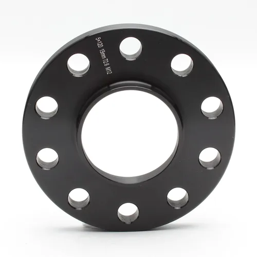 Vista 2 de 2 espaciadores de rueda de 0.591 in negros centrales de 0.197 x 4.724 in de diámetro con 10 pernos de lengüeta (12 x 1.5) compatibles con muchos BMW