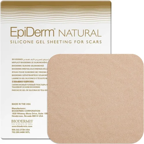 Vista 18 de Epiderm - Tiras de silicona para cicatrices, cinta de silicona de alta calidad para un cuidado óptimo de las cicatrices, versátil, flexible