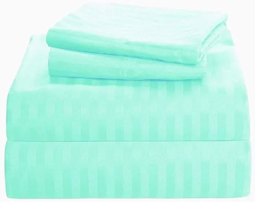 Vista 56 de Dream'z Bedding Juego de funda de edredón de 3 piezas de algodón egipcio de 600 hilos, súper suave, tamaño individual (68 x 90 pulgadas)