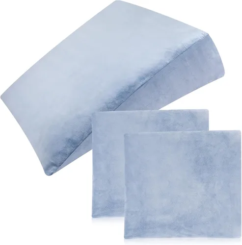 Vista 8 de Wesiti 2 Piezas Fundas de Almohada de Cuña para Cama, Fundas de Almohada que se Adaptan a Cuñas para Suministros de Dormir en el Hogar, Solo Fundas