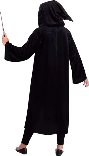 Vista 8 de Disfraz de lujo de Harry Potter para adultos Calidad de película Wizarding World Hogwarts House Batas temáticas