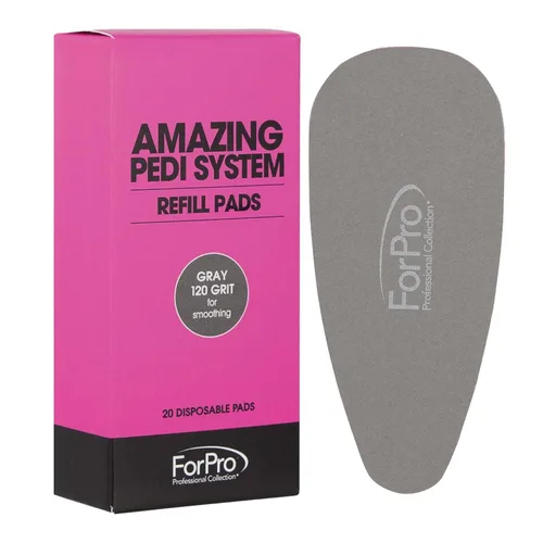 Vista 8 de ForPro Professional Collection Amazing Pedi System - Tiras de recambio, color blanco, grano 80, repuestos de archivos de pedicura, 5 pulgadas