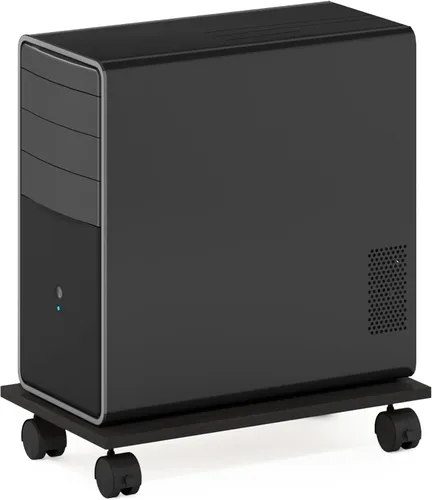 Vista 25 de Furinno Turn-N-Tube - Estante de almacenamiento multiusos de 3 niveles sin herramientas