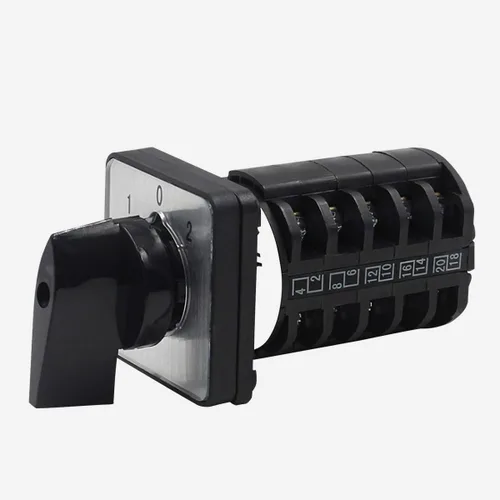 Vista 10 de Interruptor selector de cambio universal, interruptor de transferencia de potencia, 3 posiciones 4 terminales, LW8-10 D101/1 220V 10A Motor