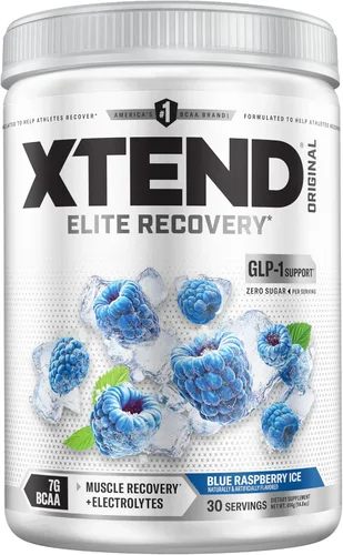 Vista 12 de Xtend Polvo Original BCAA 7 g de BCAA y 2.5 g de L-Glutamina, Bebida de Recuperación Muscular Post Entrenamiento Sin Azúcar con Aminoácidos