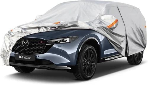 Vista 60 de Kayme Funda para Automóvil de 6 Capas Ajuste Personalizado para Mazda Miata MX-5 MX5 (1990-2025) Impermeable Todo Clima para Automóviles, Cubierta