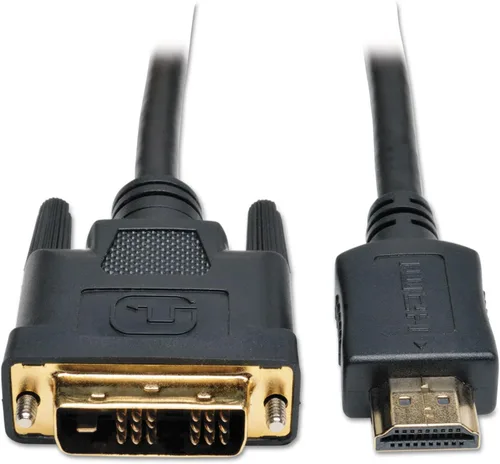 TRIPP LITE Eaton - Cable HDMI a DVI, cable adaptador de monitor digital (HDMI a DVI-D M/M) de 6 pies (P566-006)