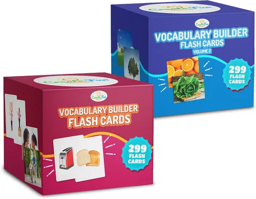 Vista 10 de 299 tarjetas flash de construcción de vocabulario, tarjetas de fotos educativas para el hogar, materiales de terapia del habla