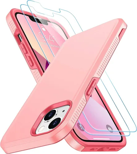 Vista 29 de SPIDERCASE Funda diseñada para iPhone 12/iPhone 12 Pro, protección contra caídas de grado militar de 10 pies, con 2 protectores de pantalla