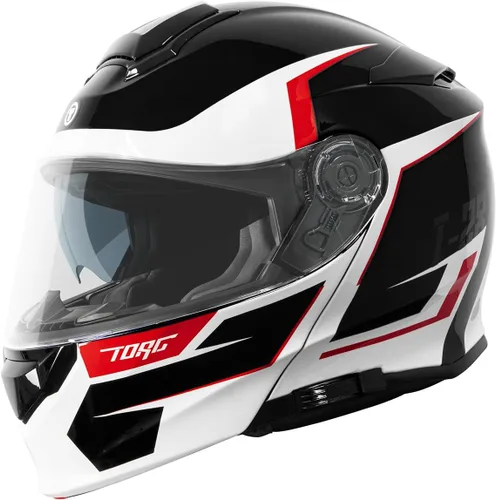 Vista 19 de TORC T28 - Casco integral para motocicleta con diseño gráfico de estrella, aprobado por DOT y ECE 22.05 (Estrella Oscura-X-Pequeño)