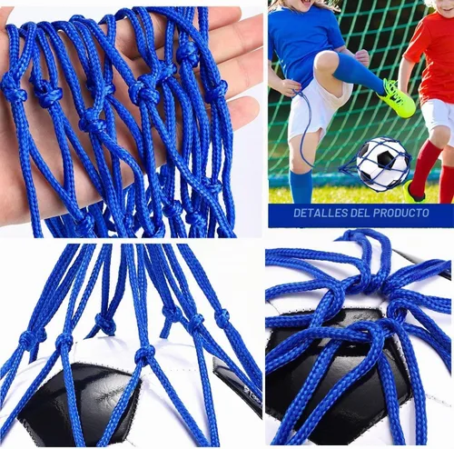 Vista 3 de Football Kick Trainer, Soccer Return Trainer Net Fits Ball Size 3, 4, 5, Hands-Free Soccer Kick Throw Training Aid