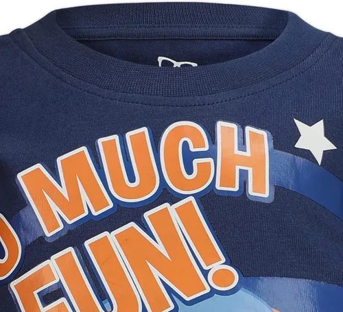 Vista 4 de Blippi Boys 2 Piece Short Sleeve T-Shirt and Pant Set for Toddler and Big Kids