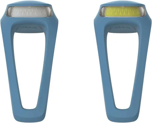 Vista 10 de Knog Frog Bike Headlight and Tail Light Set - USB-C Rechargeable Bicycle Light with 40 Lumen Front & 20 Lumen Rear Output, 9 Modes, Flexible Mount