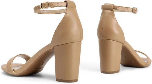 Vista 3 de DREAM PAIRS - Sandalias de tacón grueso y bajo para mujer