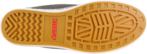 Vista 4 de Zapatos náuticos con respiración XTRATUF. Gris y anaranjado (22200)