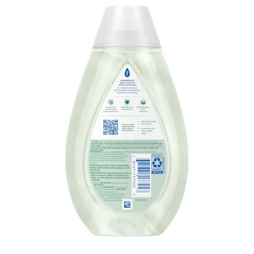 Vista 9 de Johnson's Baby Baño de vapor relajante, aromas calmantes, 13.6 fl. oz