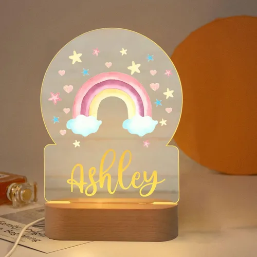 Vista 19 de Luz nocturna de león personalizada Lámpara de noche de león Luces para niños Dormitorios infantiles Decoración de guardería de león