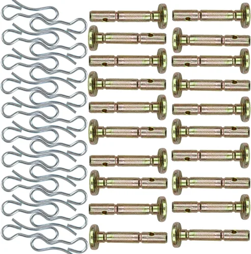 Vista 2 de Cub Cadet 738-04124A y 714-04040 (PK20) Pasadores de corte y pasadores de chaveta