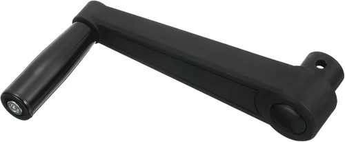 Vista 7 de uxcell Mango de máquina giratorio de 0.394 x 4.134 in (diámetro x L), mango de manivela de torno universal para máquina de molienda de torno