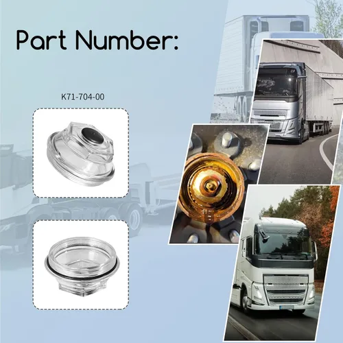 Vista 4 de XTPTFABS Tapones antipolvo para baño de aceite, K71-704-00, compatibles con Dexter 9k-10K 8-415 430 ejes de servicio general construidos después