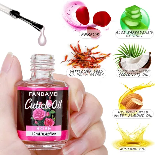 Vista 6 de FANDAMEI Limas de uñas y amortiguadores, herramientas de manicura kit de cuidado de uñas con lima de uñas, bloque de pulidor de uñas, cuidado