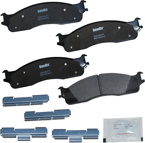 Vista 222 de Bendix Pastillas de freno delanteras de cerámica Priority1 CFC465AK2 para Acura EL 2005-1997, Honda Civic 2011-1996, Insight 2014-2010
