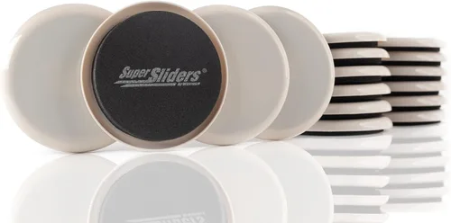 Vista 13 de SuperSliders 4763395N Deslizadores de muebles reutilizables para alfombras, mueve fácilmente y rápido cualquier artículo