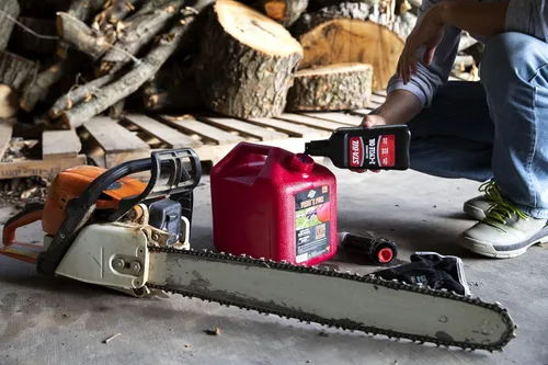 Vista 6 de STA-BIL Aceite sintético completo de 2 ciclos, con estabilizador de combustible para hasta 12 meses de protección, mezcla múltiple de 5 galones