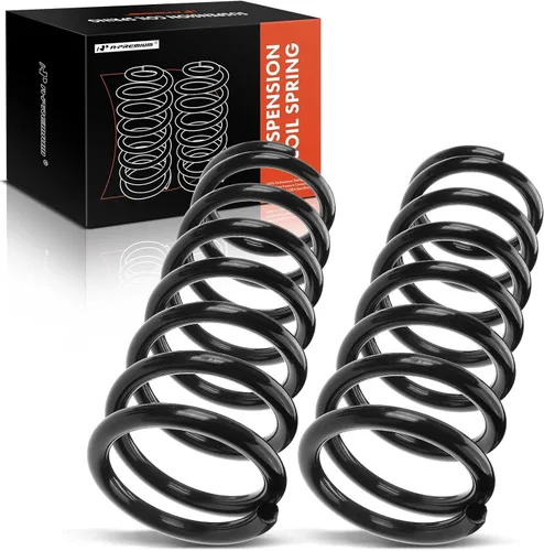 A-Premium Juego de 2 muelles helicoidales de suspensión trasera compatibles con Nissan Pathfinder 2005-2012 4.0L 5.8L, lado del conductor y del