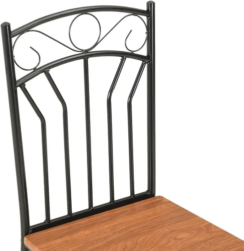 Vista 6 de Sillas de comedor, taburetes de comedor, asientos de mostrador adecuados para comidas diarias o eventos especiales como reuniones, bodas