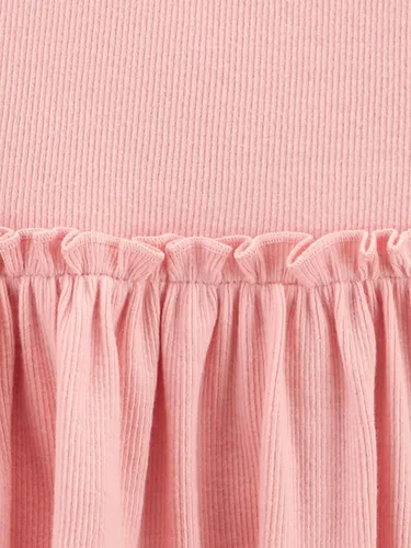 Vista 4 de Simple Joys by Carter's - Conjunto de vestido de manga corta y sin mangas para niña, paquete de 2