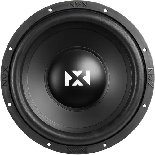 Vista 2 de NVX NSW122 Versión 3 (NSW122v3) 1000W Peak (500W RMS) Serie N v3 Subwoofer dual de 12 pulgadas para automóvil de 2 ohmios
