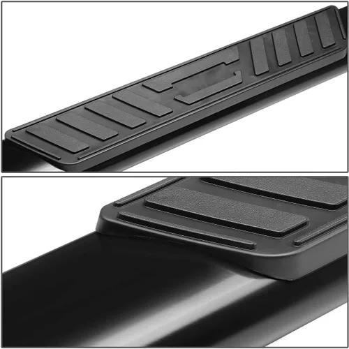 Vista 2 de Auto Dynasty Barras de escalón ovaladas compatibles con Ford F150 de cabina extendida 2004-2008, barras de escalón laterales de acero inoxidable