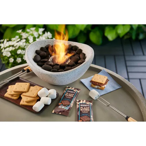 Vista 6 de HERSHEY'S Barra de caramelo extra cremosa a base de plantas con almendras y sal marina, 1.55 onzas (12 unidades)