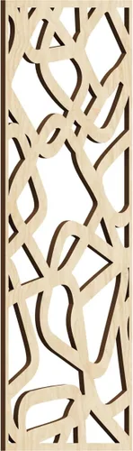 Vista 169 de Ekena Millwork WALW10X25X0250ACMRO Acme - Paneles decorativos de pared de madera con calado, 9 3/8 pulgadas de ancho x 24 3/8 pulgadas de alto