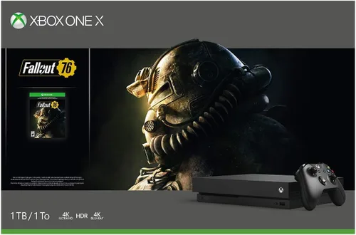 Vista 7 de Consola Xbox One X de 1 TB - Paquete Fallout 76 descontinuado renovado