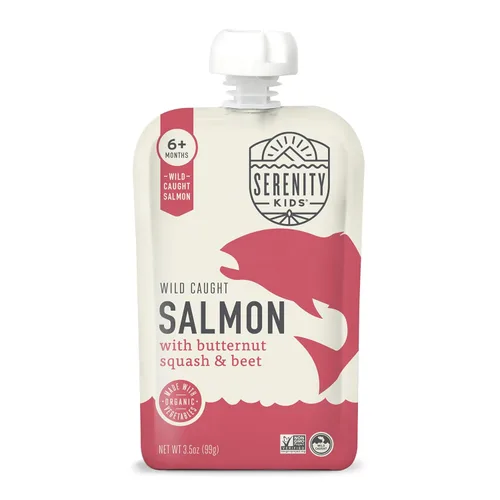 Vista 39 de Serenity Kids Bolsas de comida para bebés de más de 6 meses – Alimento orgánico para bebés lleno de nutrientes con 0.18 oz de proteína – Bolsas
