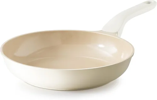 Vista 22 de PRICUSIS - Sartén antiadherente de 8/10/12 pulgadas con mango que no se calienta, completamente recubierta, compatible con inducción y apta