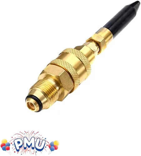 Vista 8 de Válvula de llenado con regulador de tanque de helio para globos de látex, 1 unidad