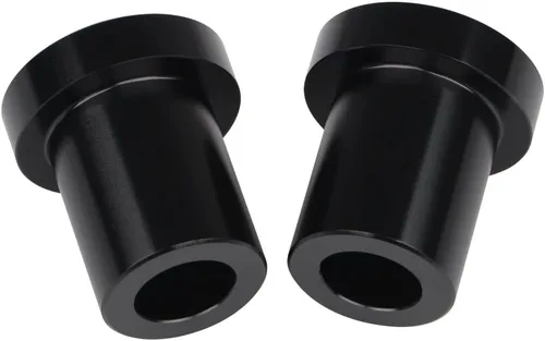 Vista 2 de Bujes elevadores negros del manillar para Harley Touring Road King Electra Glide Road Glide Tri Glide Ultra Limited