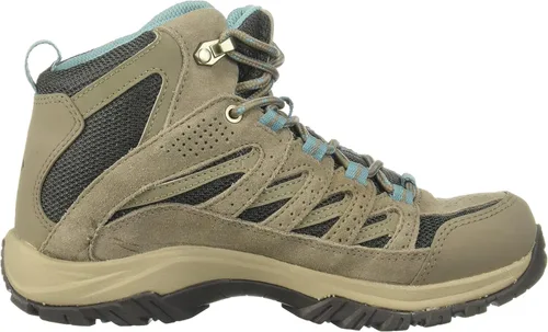Vista 6 de Columbia Zapatos deportivos de senderismo Crestwood Mid impermeables para mujer, Nieve