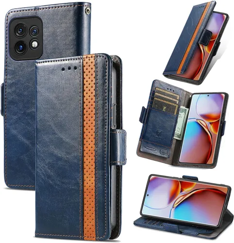 Vista 154 de Funda para Samsung Galaxy Z Fold3 5G, funda para Samsung Galaxy Z Fold 3 5G Funda de piel sintética con ranuras para tarjetas Flip Stand Funda Negro