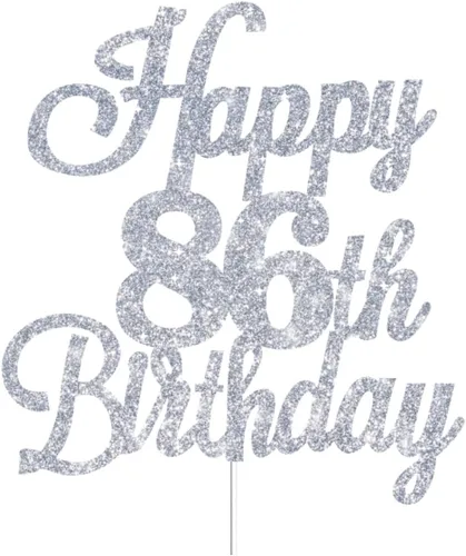 Vista 81 de Decoración para tartas de cumpleaños número 14 con purpurina plateada, decoración de cumpleaños de 14 años, decoración de cumpleaños de 14 años