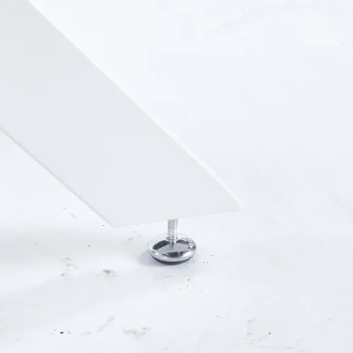 Vista 80 de Mesa de comedor redonda de 36 pulgadas para 4, mesas de cocina y comedor de cristal, moderna mesa de comedor circular con mesa de vidrio templado