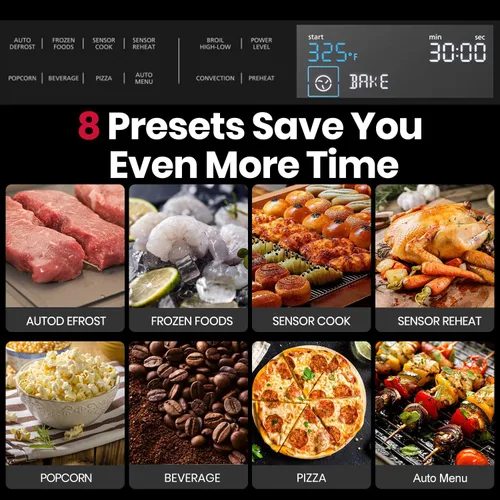 Vista 2 de GASLAND Horno de pared de gas de 24 pulgadas + horno microondas integrado de 24 pulgadas